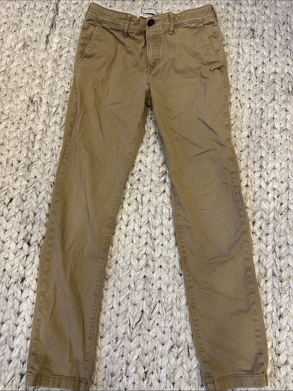 abercrombie kids Tan Chino Pants